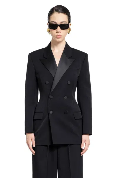 Saint Laurent Woman Black Blazers