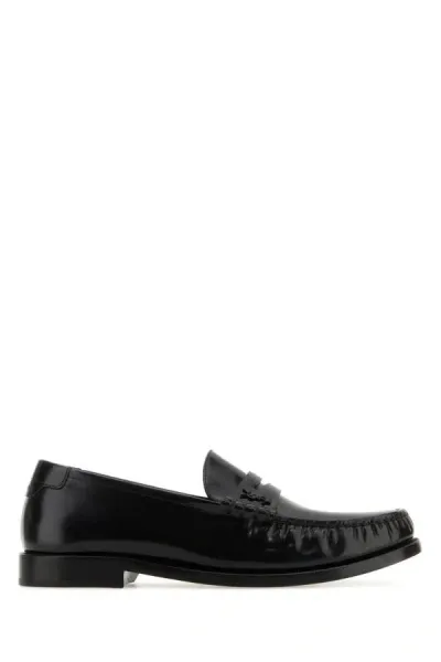 Saint Laurent Mocassini-36 Nd  Female In Black