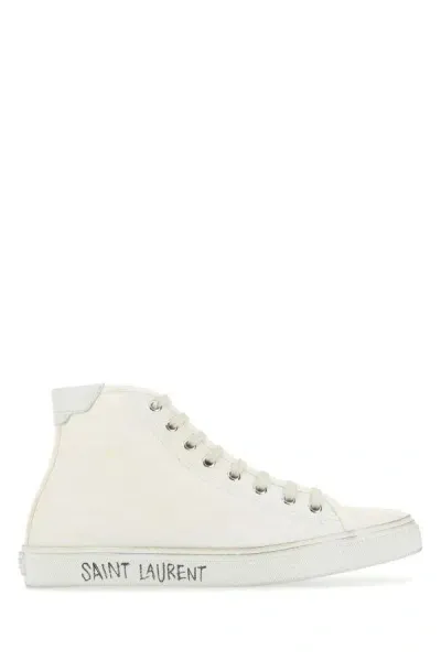 Saint Laurent Sneakers-41 Nd  Female In White