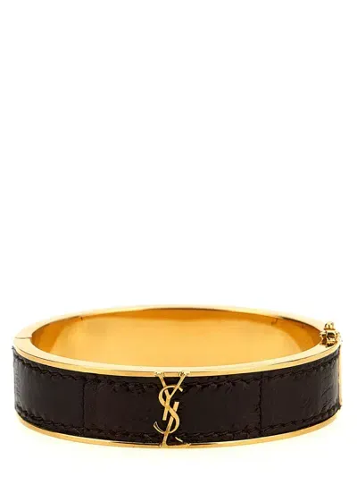 Saint Laurent 'ysl' Bracelet In Multicolor