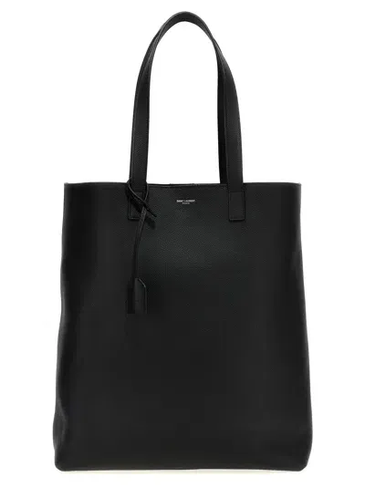 Saint Laurent Ysl Bv Bold Tote Bag In Black