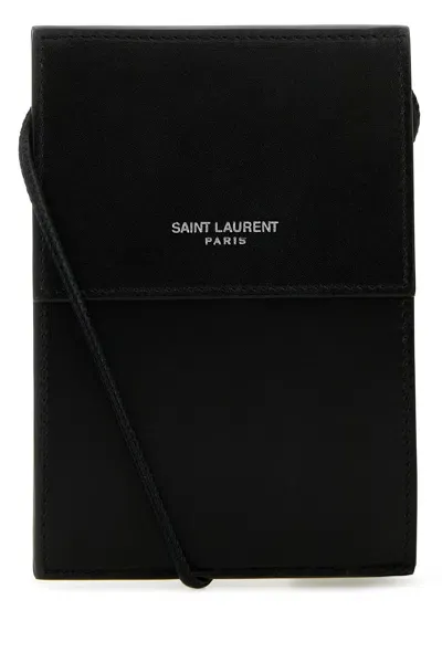 Saint Laurent Ysl Mbag Soho/-tu Nd  Male In Black