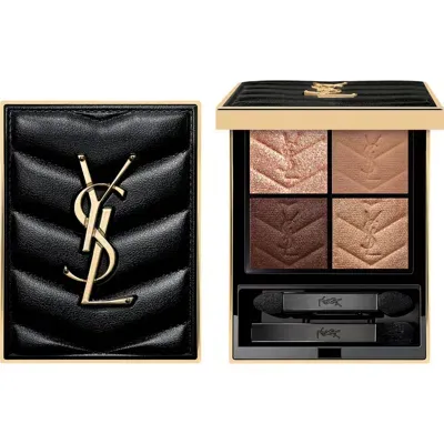 Saint Laurent Yves  Couture Mini Clutch Luxury Eyeshadow Palette In 800 Over Dore