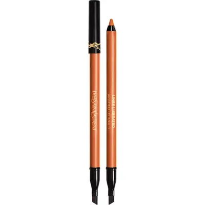 Saint Laurent Yves  Lines Liberated 24hr Waterproof Eyeliner In 12 Orange