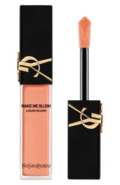 Saint Laurent Yves  Make Me Blush Liquid Blush In 57 Coral Clash