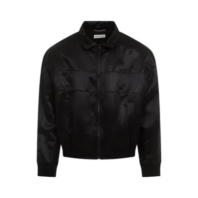 Saint Laurent Zip In Black