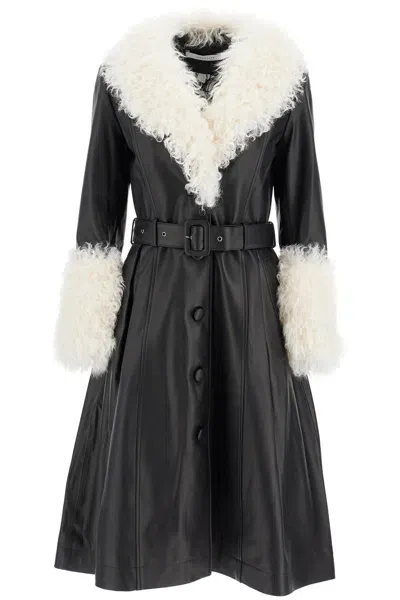 Saks Potts Foxy Coat In Black