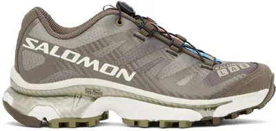 Salomon Brown Xt-4 Og Aurora Borealis Sneakers