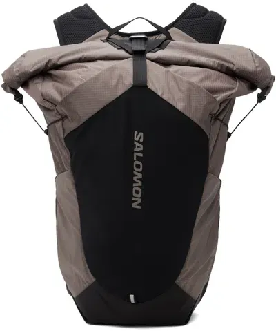 Salomon Purple Acs 20 Backpack In Iron