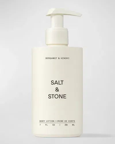 Salt & Stone Bergamot & Hinoki Body Lotion In White