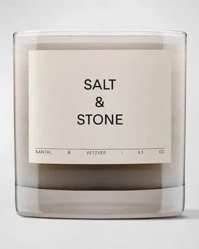 Salt & Stone Santal & Vetiver Candle In No Color