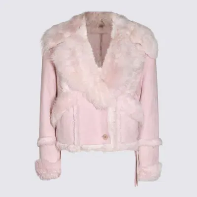 Salvatore Santoro Pink Leather Jacket