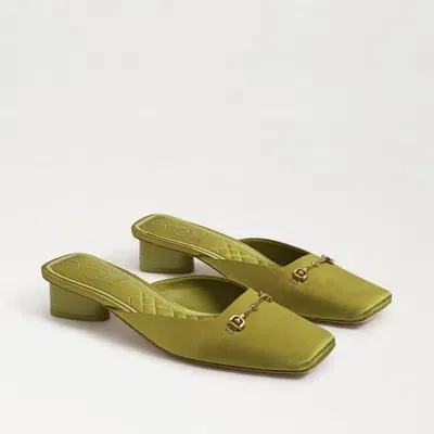 Sam Edelman Ollie Square Toe Mule Greentini