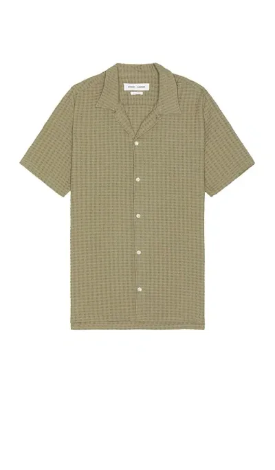 Samsoe & Samsoe Avan Jx Shirt In Dusty Olive