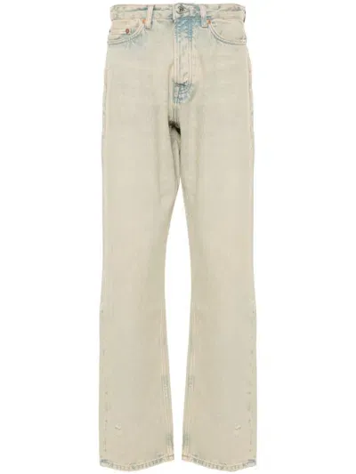 Samsoe & Samsoe Eddie Straight-leg Jeans In Blue