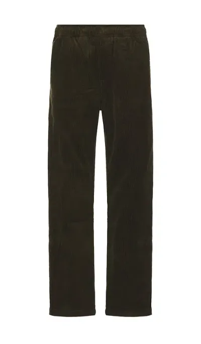 Samsoe & Samsoe Jabari Trousers In Dark Green