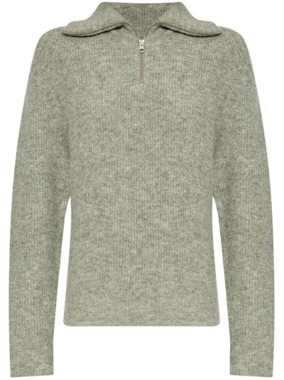 Samsoe & Samsoe Knitted Jumper In Grey