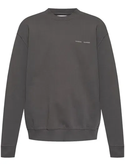 Samsoe & Samsoe Norsbro Sweatshirt In Grey