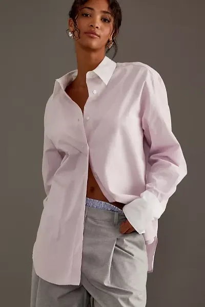 Samsoe & Samsoe Samsoe Samsoe Salovas Relaxed Shirt In Purple