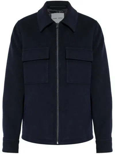 Samsoe & Samsoe Sapal Jacket In Blue