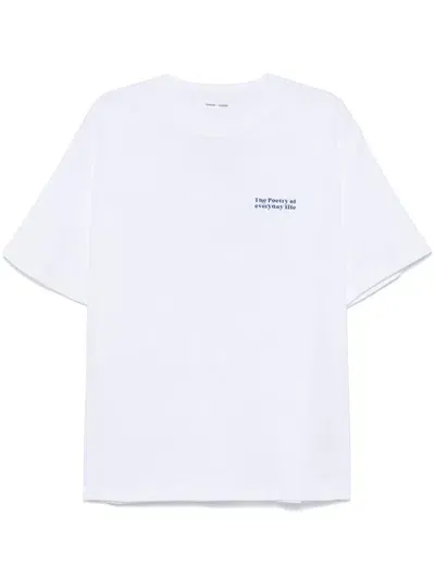 Samsoe & Samsoe Sapoetry T-shirt In White