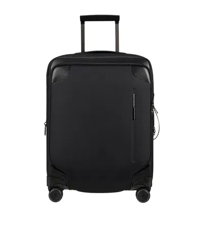 Samsonite Splendix Expandable Carry On Spinner Suitcase In Black