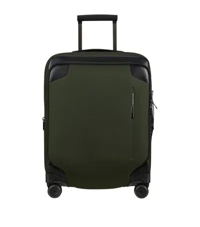 Samsonite Splendix Expandable Carry-on Spinner Suitcase In Green