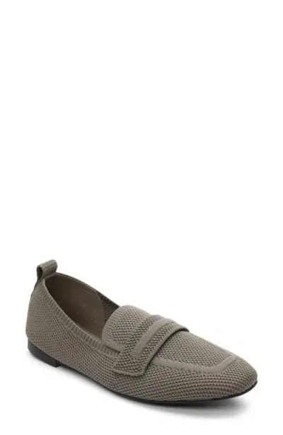 Sanctuary Blast Knit Loafer In Burnt Olive