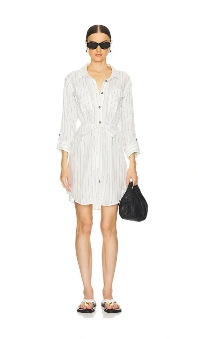 Sanctuary Pocket Shirt Dress In Multi