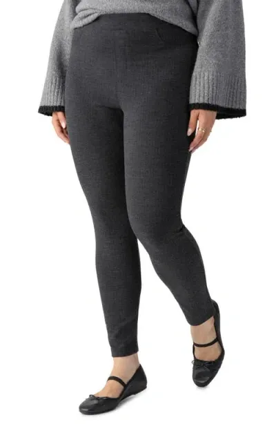 Sanctuary Runway Herringbone Leggings In Mini Herringbone