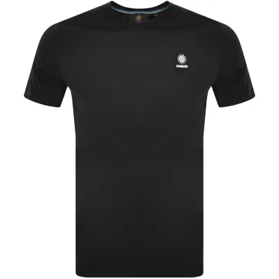 Sandbanks Badge Logo T Shirt Black