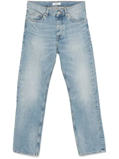 Sandro Straight-leg Jeans In Blue