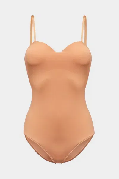 Santa Brands Bodysuit In Blush In Orange