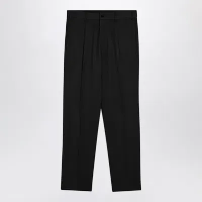 Santaniello Blend Trousers In Black