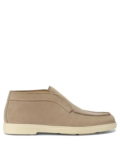 Santoni Shoes In Beige