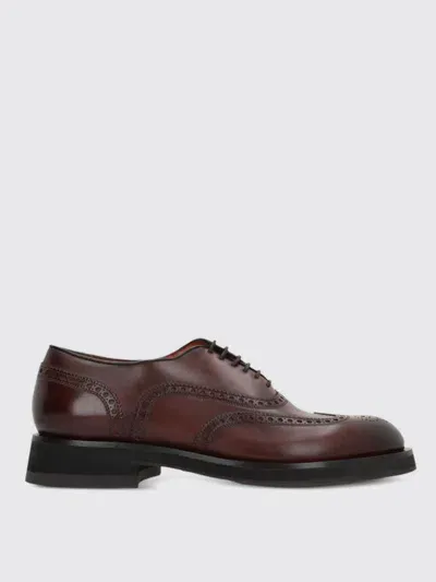 Santoni Brogue Shoes  Men Color Brown In Braun