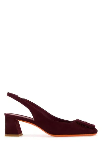 Santoni Heeled Shoes In Red