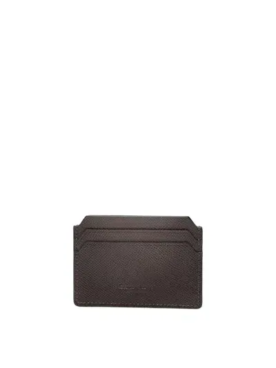 Santoni Ling 70 Wallet In Gris