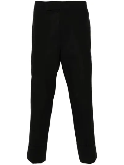 Sapio Cropped Trousers In Black