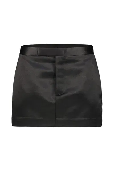 Sapio Duchesse Mini Skirt Clothing In Black