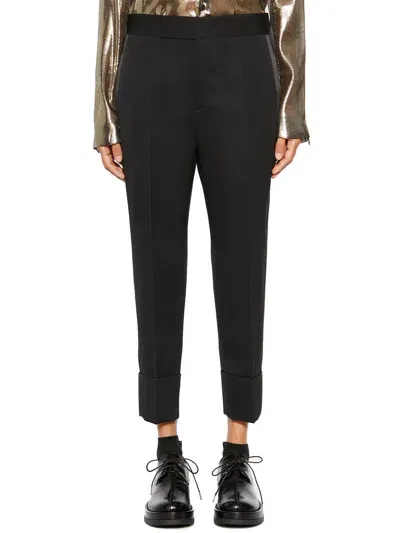 Sapio N.7 Pants In Black Wool