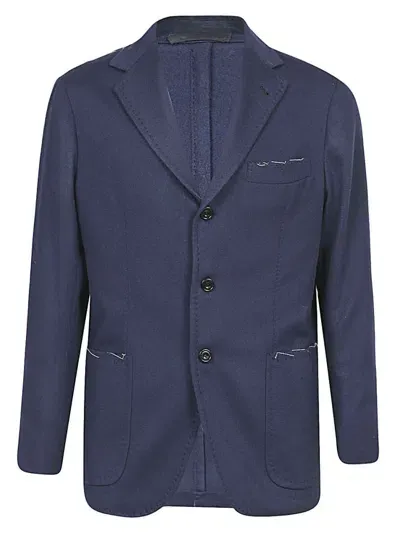 Sartorio Cashmere Jacket In Blue