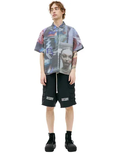 Satoshi Nakamoto Printed Shirt In Multicolor