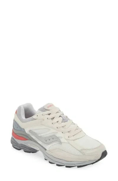 Saucony Gender Inclusive Progrid Omni 9 Sneaker In Ivory/grey