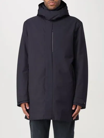 Save The Duck Coat  Men Color Navy