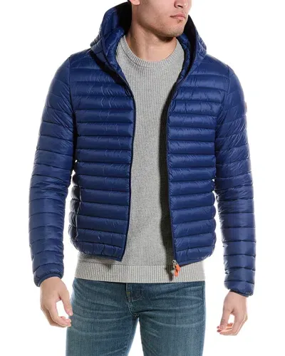 Save The Duck Donald Jacket In Blue