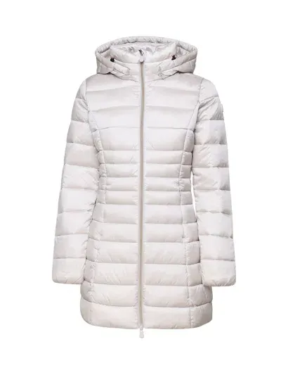 Save The Duck Down Jacket With Hood In Neutrals