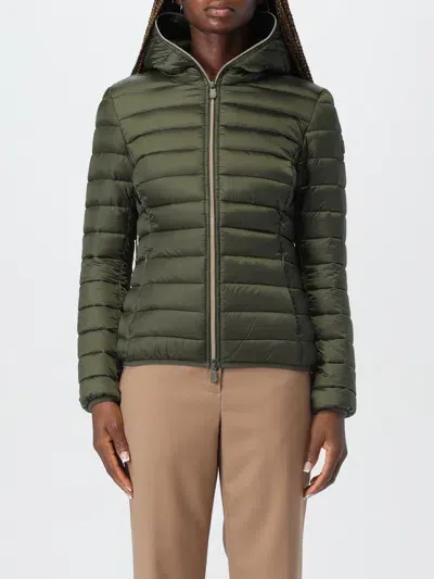 Save The Duck Jacket  Woman Color Green In Grün