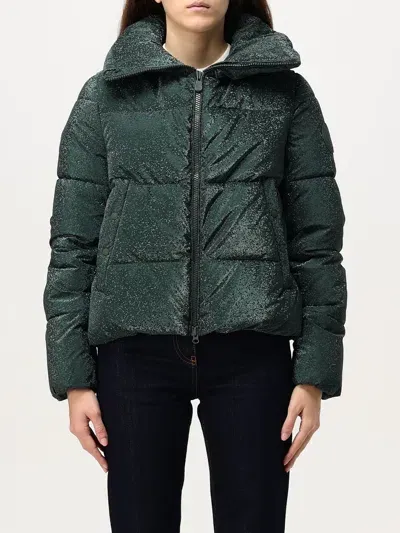 Save The Duck Jacket  Woman Color Green In Grün