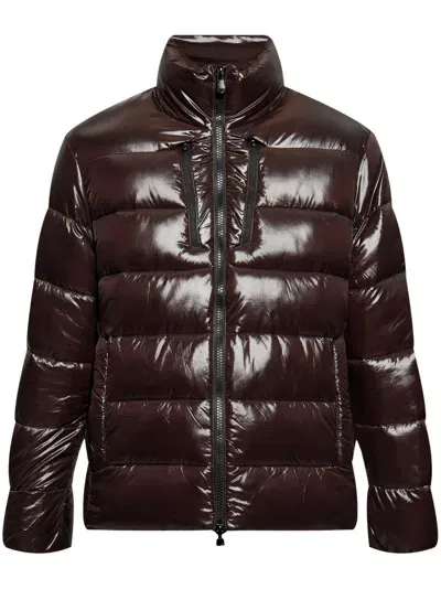 Save The Duck Mitch Padded Jacket In Brown